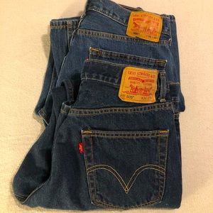 2 Pairs Levi’s 505